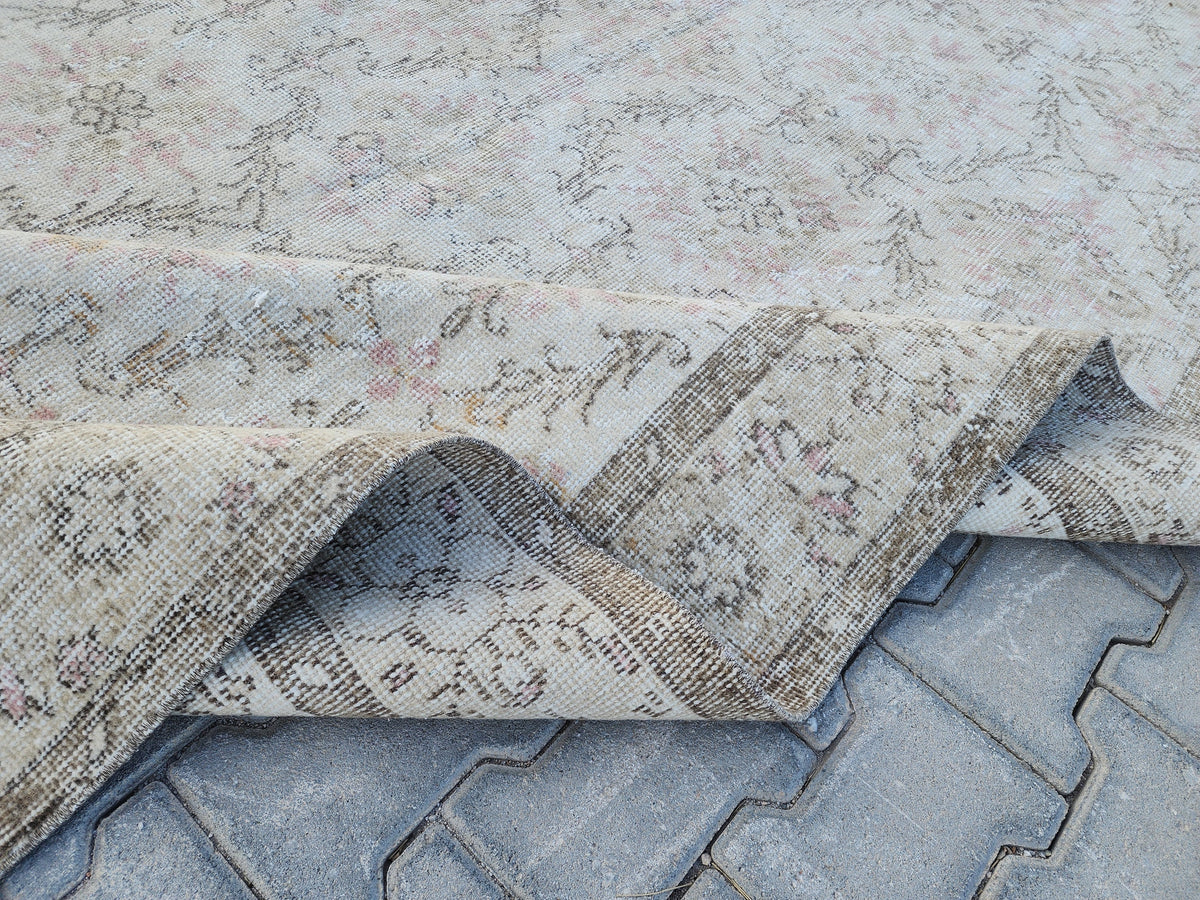 6x10 Dining Room Rug, Oriental Turkish Hand Made, Eco Friendly