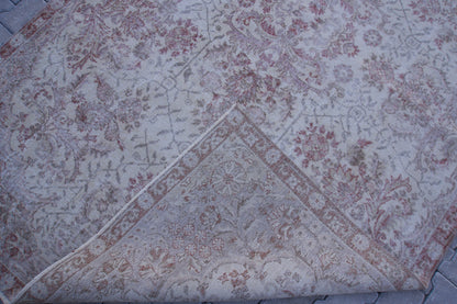 6x10 Turkish Rug, Hand Knotted Wool, Dining Room Decor