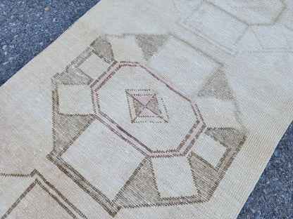 Hand Made Runner 2x13, Home Kitchen Decor, Oriental Boho Rug, Gift For Her, Farmhouse Decor