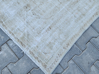 5x8 Beige Area Rug, Living Room Hand Made Carpet, Home Natural Decor