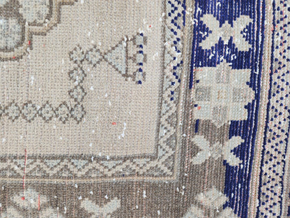 3x10 Geometric Runner Rug, Home Hallway Decor Runner, Rustic Boho Decor, Turkish hand Made