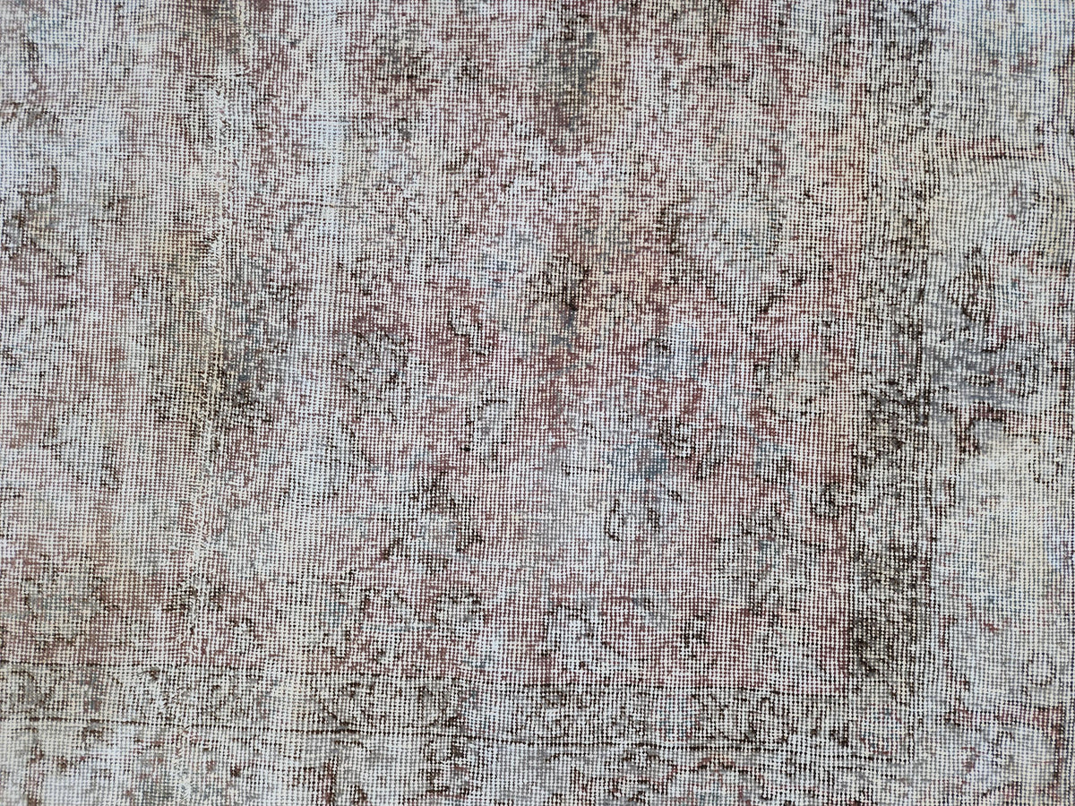 Vintage Oushak Rug 5x8: Handwoven Turkish Wool, Neutral Farmhouse Style
