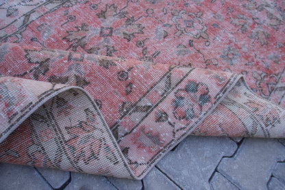 Boho Wool Rug 3x6: Home Decor, Oriental Rustic Carpet, Red Wool