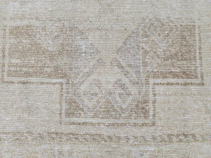 3x13 Vintage Turkish Wool Runner Rug, Hand-Knotted Hallway & Entryway Rug