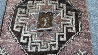 3x4 Small Area Rug, Living Room Decor, Gift For Mom, Rustic Home Mini Decor