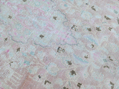 3x14 Wool Persian Runner Rug: Boho Hallway Decor
