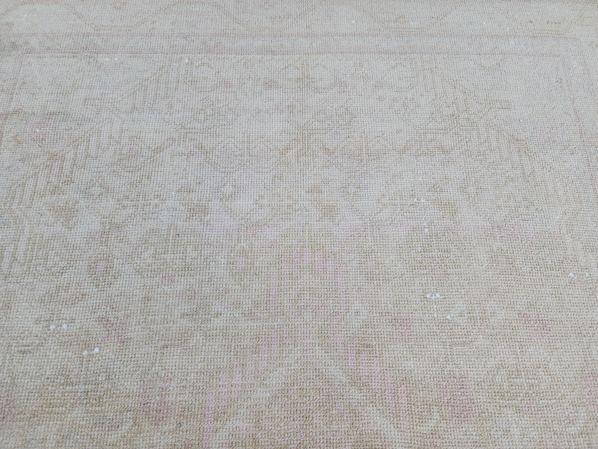 3x10 Vintage Turkish Wool Runner Rug, Hand-Knotted Hallway & Entryway Rug