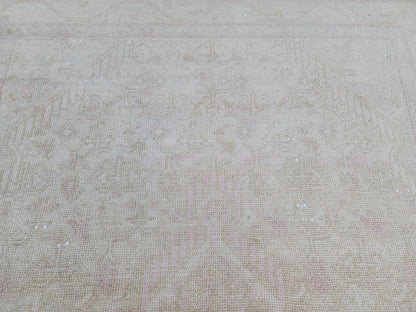 3x10 Vintage Turkish Wool Runner Rug, Hand-Knotted Hallway & Entryway Rug