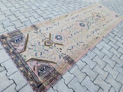 3x10 Wool Runner Rug, Hand Knotted, Hallway Home Decor