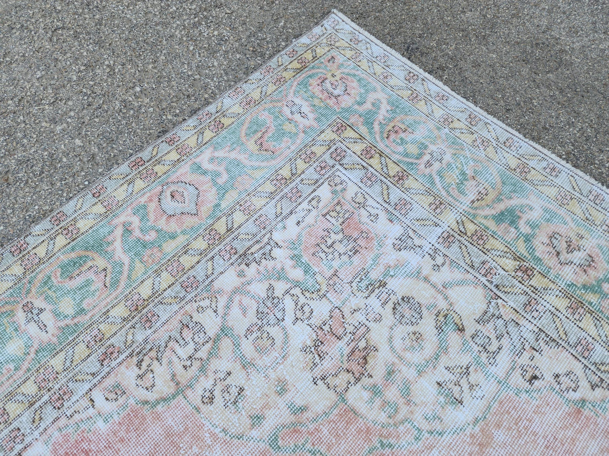 Oushak Rug 8x11: Hand-knotted Turkish Wool, Large Home Decor