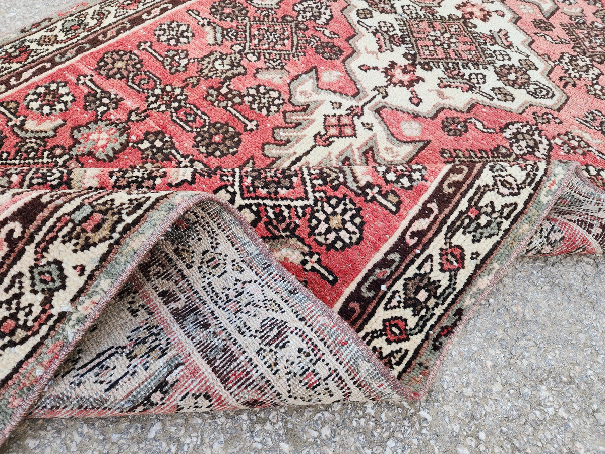 Bohem Soft Runner Rug 3x9: Hand Crafted Rustic Decor, Persian Design