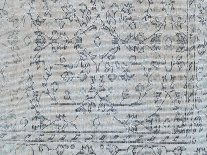 Handwoven Turkish Oushak Rug 5x9 ft: Oriental Bohemian Decor