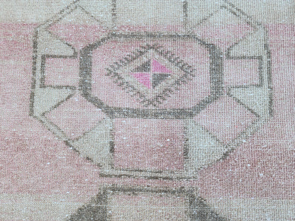 3x13 Neutral Turkish Rug,  Kitchen Decor, Home Hallway Decor, Beige Runner