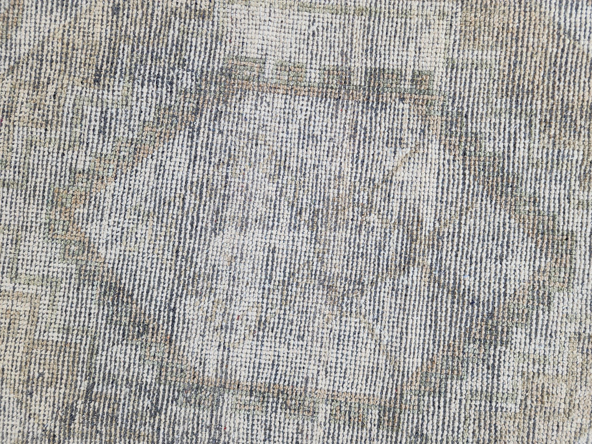 Handmade Turkish Runner Rug 2x10: Rustic Bohemian Decor