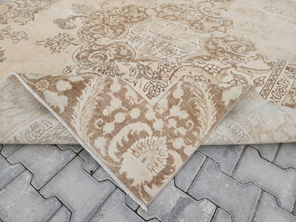 9x12 Persian Wool Rug, Hand Knotted, Oriental Rug, Living Room Decor