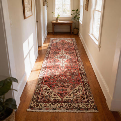 Bohem Soft Runner Rug 3x9: Hand Crafted Rustic Decor, Persian Design
