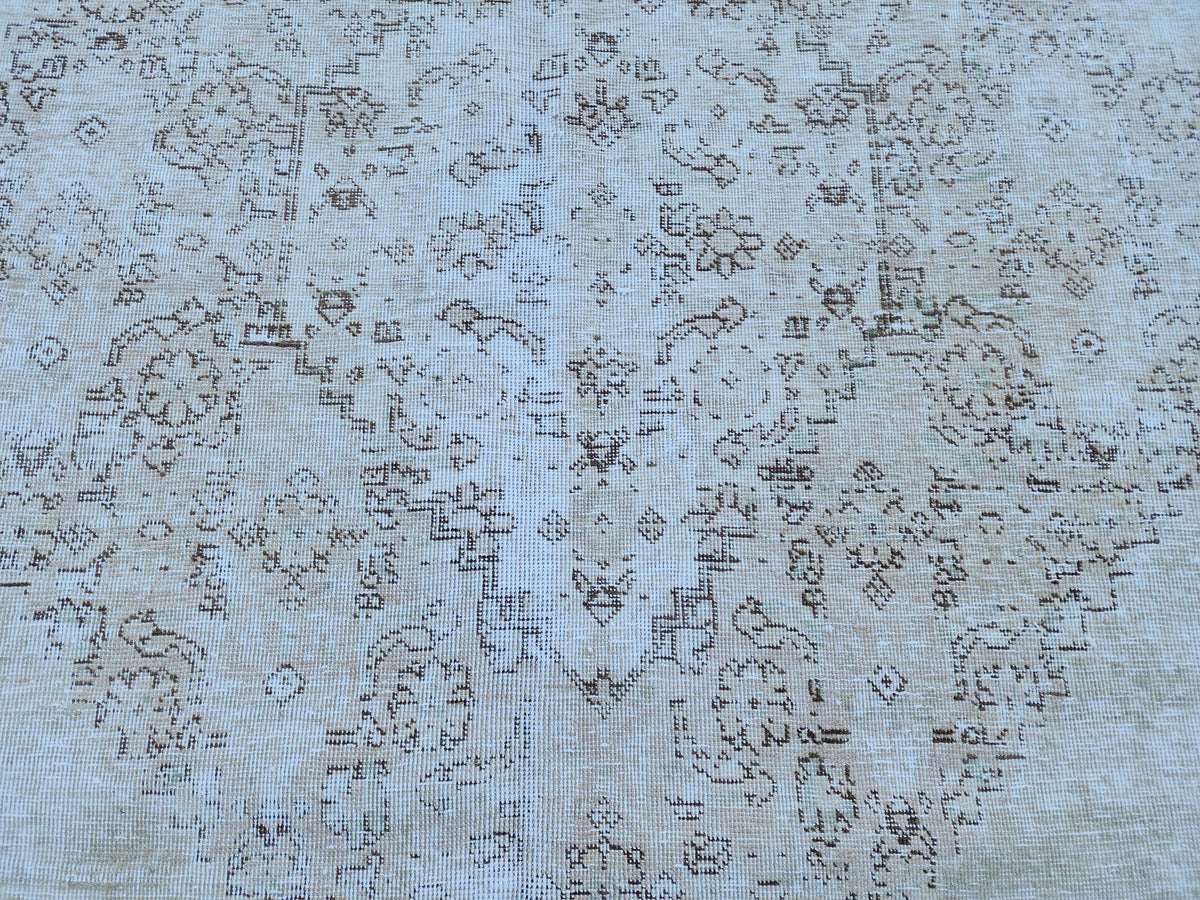 10x12 Muted Neutral Rug, Oversize Carpet For Living Room Decor, Beige Cream and Brown